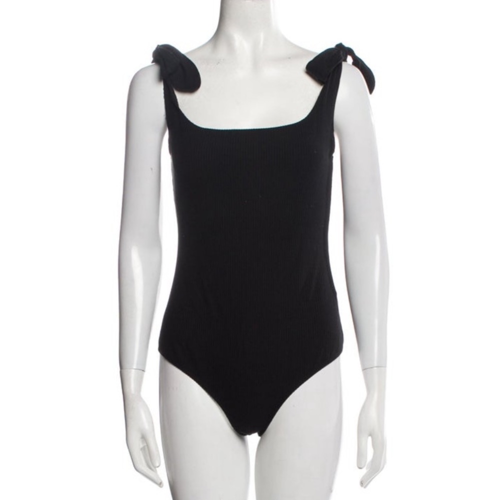 Reformation Black Bodysuit